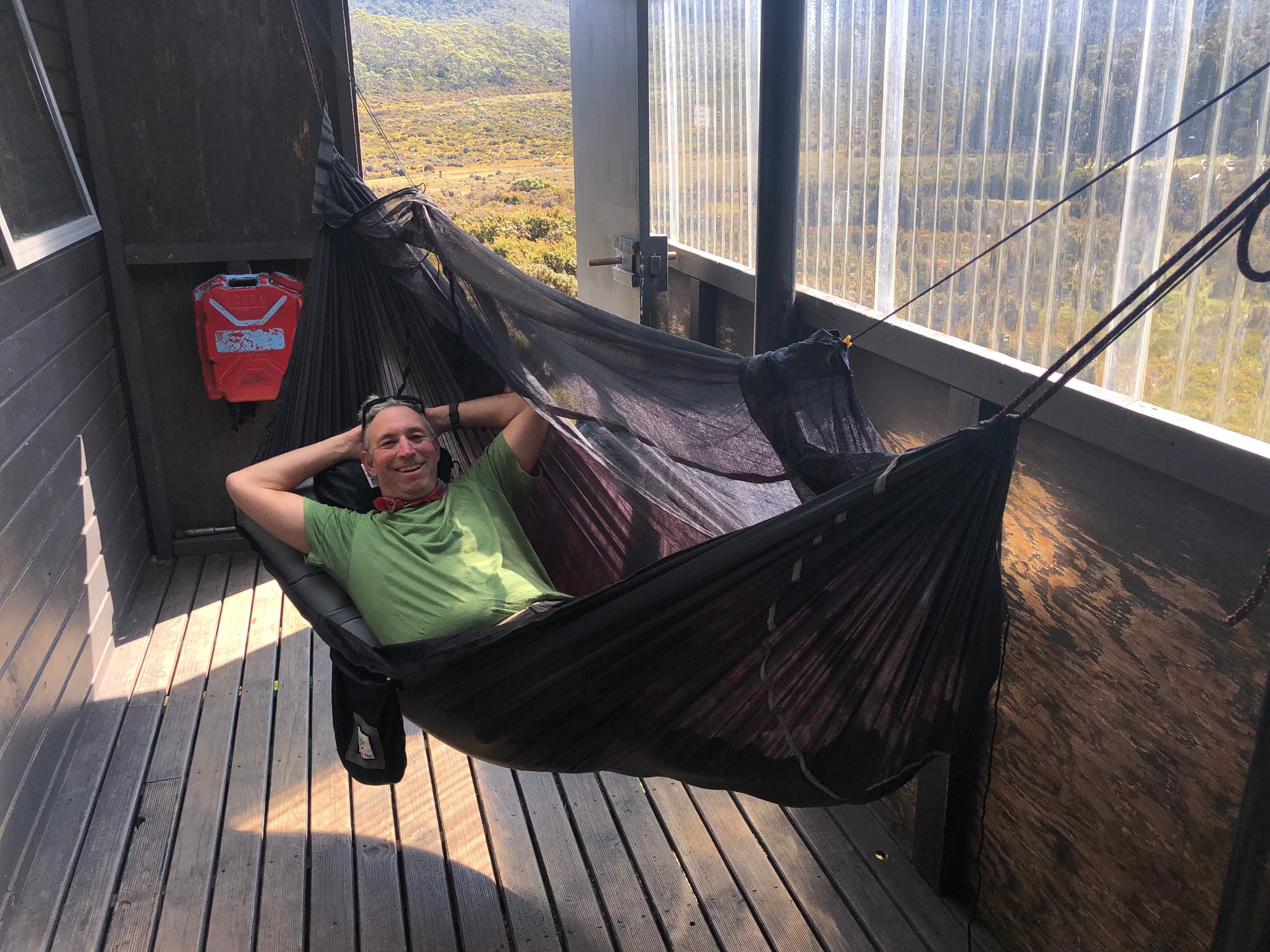 Hammock Camping On The Overland Track in Tasmania