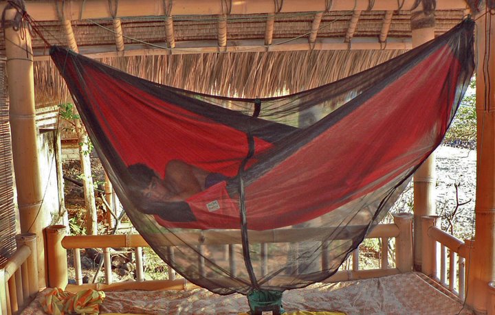 Mosquito Net Cocoon – Hammock Bliss