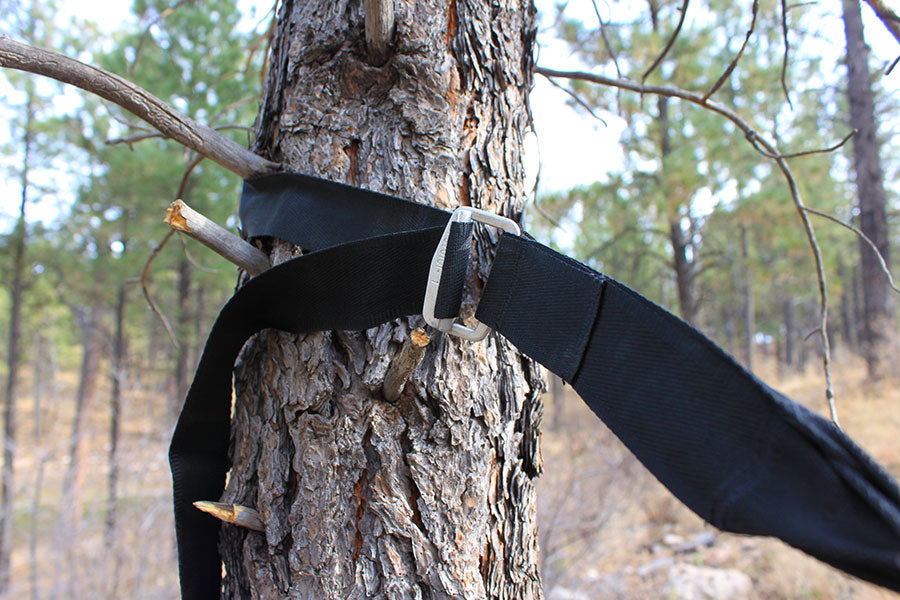 Red Tree Strap Tree Straps / Carabiners – Hammock Bliss